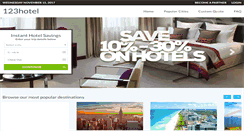Desktop Screenshot of 123hotel.net