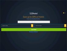 Tablet Screenshot of 123hotel.net